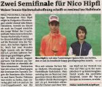 Zwei Semifinale für Nico Hipfl
