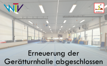 Erneuerung der Gerätturnhalle abgeschlossen