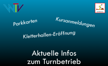 Aktuelle Infos zum Turnbetrieb